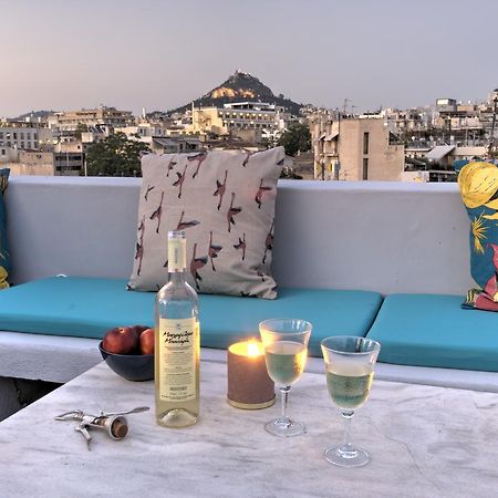 Aria Plaka Residence Athen Exterior foto