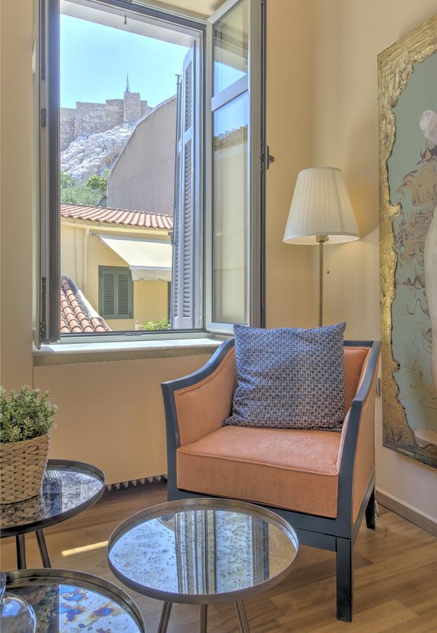 Aria Plaka Residence Athen Exterior foto