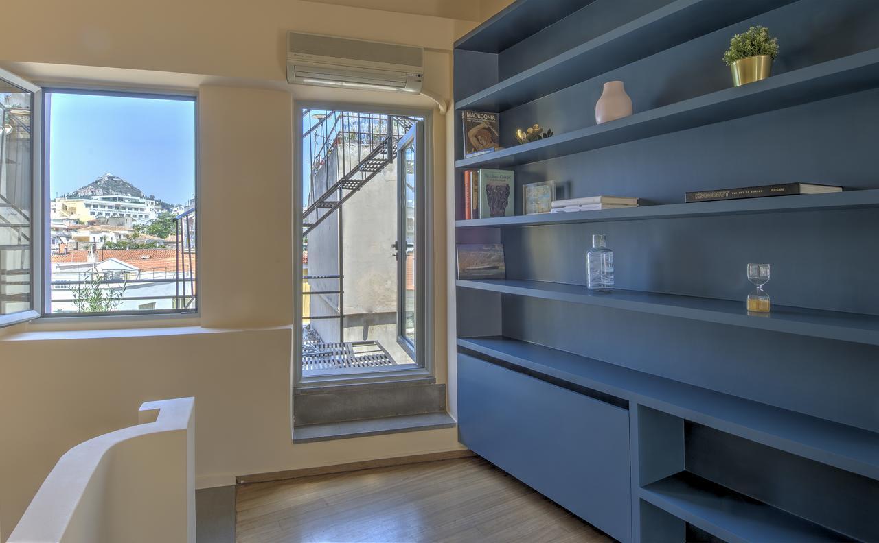 Aria Plaka Residence Athen Exterior foto